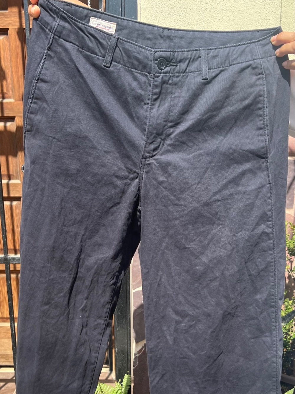 Navy Levi’s premium pants